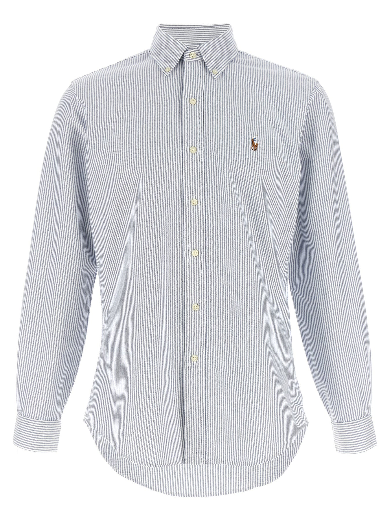 Polo Ralph Lauren Button-Down Shirt Shirt and Blouse - Light Blue | 8728b45e43aef11fa23b5308ae1fc5127602ebd1