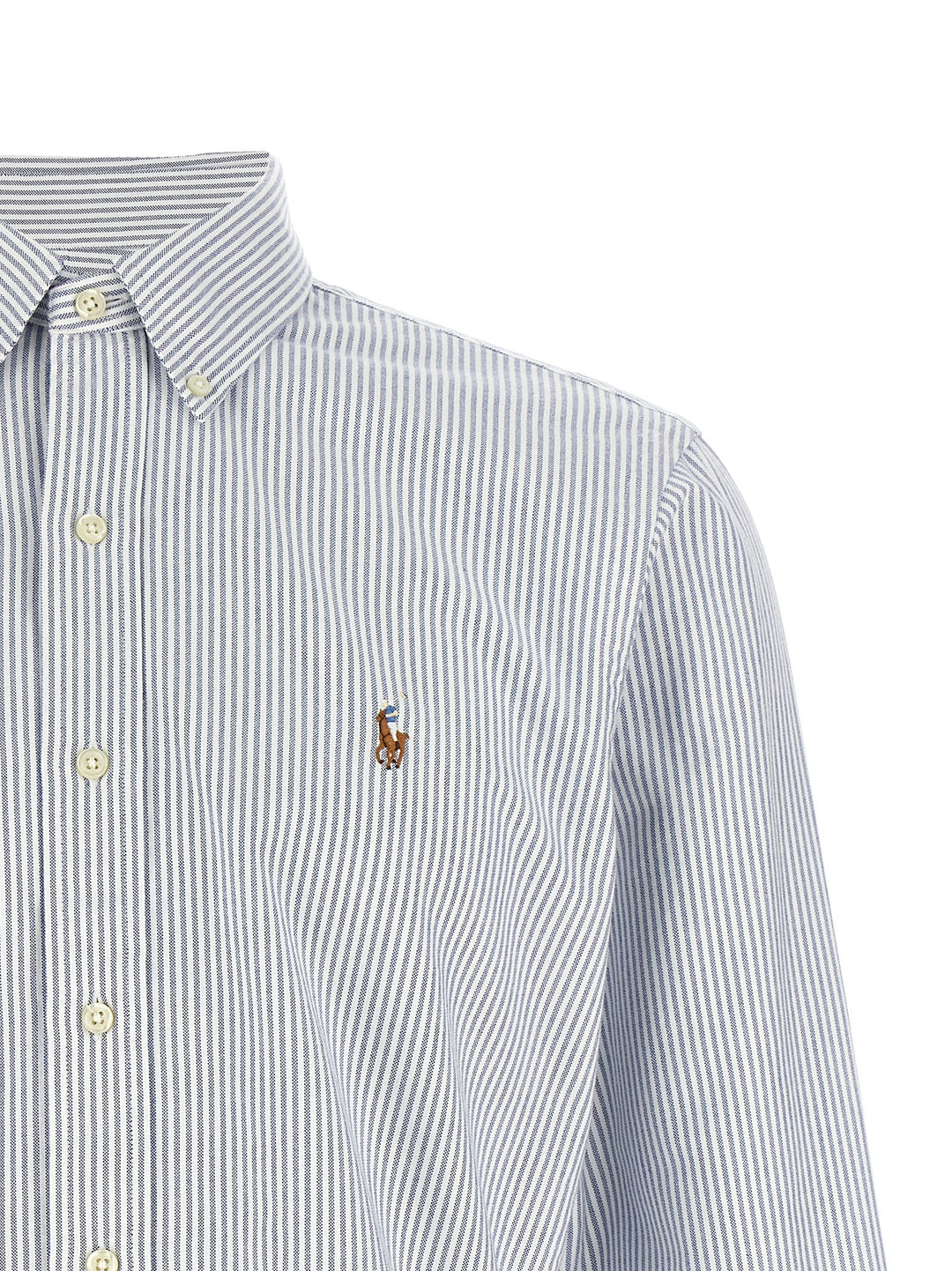 Polo Ralph Lauren Button-Down Shirt Shirt and Blouse - Light Blue | 44ef7beda54cb22812a94d5e551b4041247fbf1c