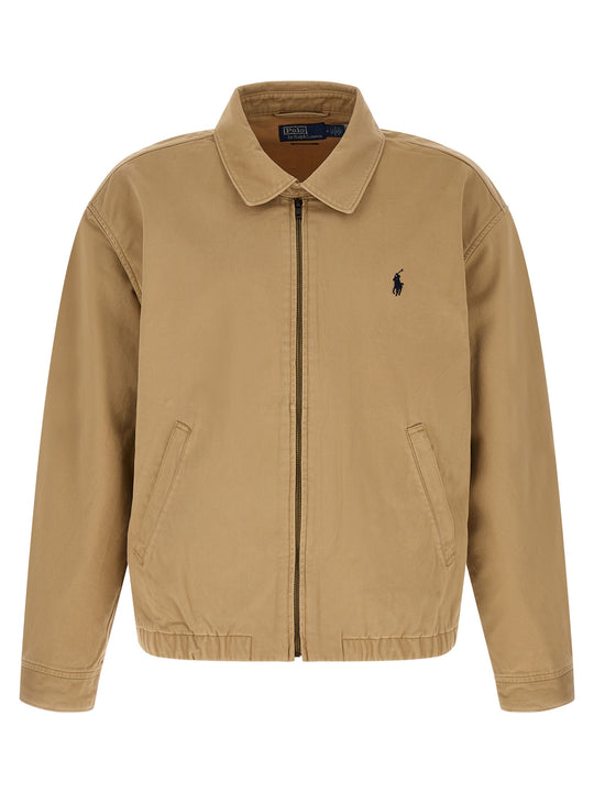 Big Bayport Puffer Jackets Beige