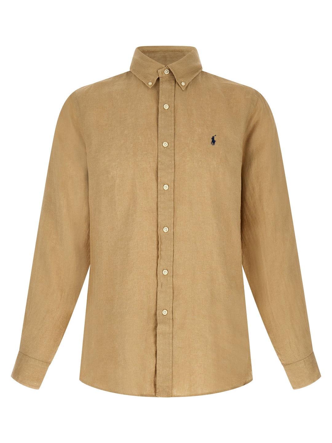 Polo Ralph Lauren Button-Down Shirt Shirt and Blouse - Beige | e5df585cf756d4e497bb2a8511fcbf9e24c335bc