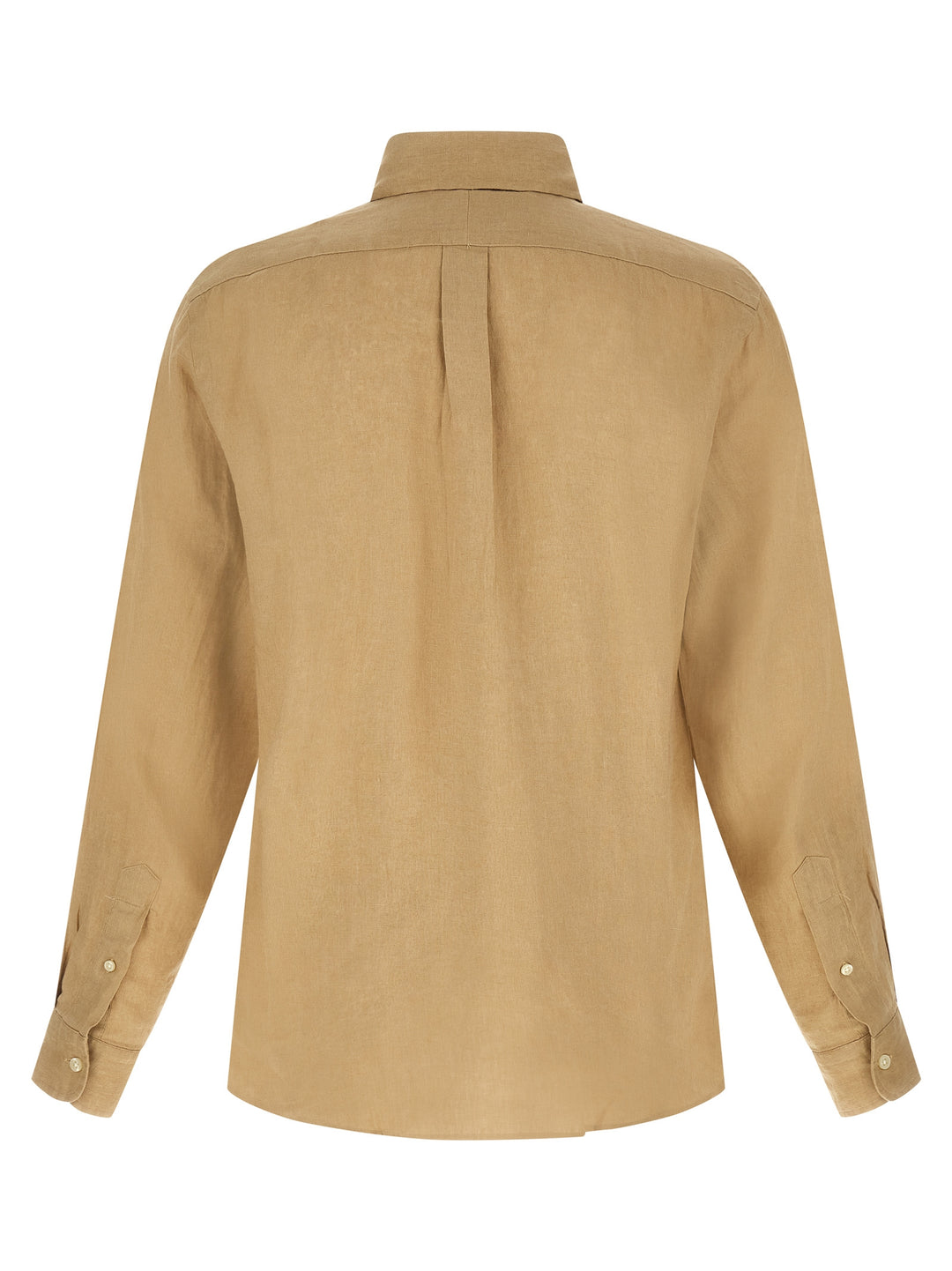 Polo Ralph Lauren Button-Down Shirt Shirt and Blouse - Beige | b53b87e943ba57014f597bcf09f28936541aeec1