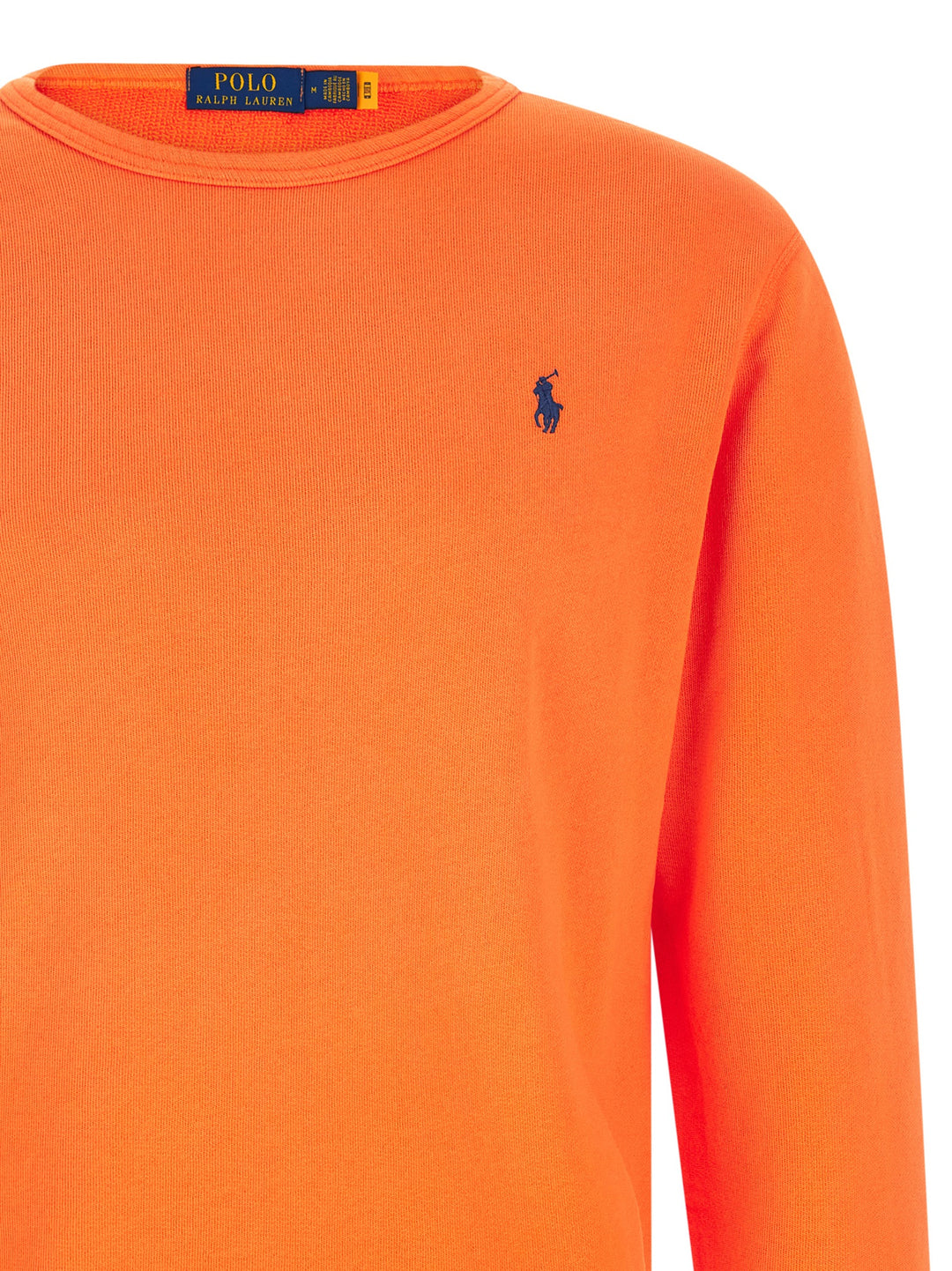 Polo Ralph Lauren Loopback Cotton Sweatshirt - Orange | a1f56138cfef7c9c960095eeba6f9534c20005d6