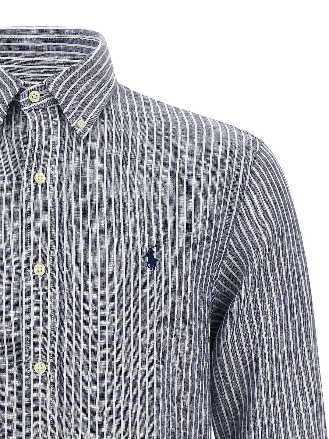 Polo Ralph Lauren Striped Shirt Shirt and Blouse - Blue | aae7cd0901b769bd2538c6067bd49109df5bde4a