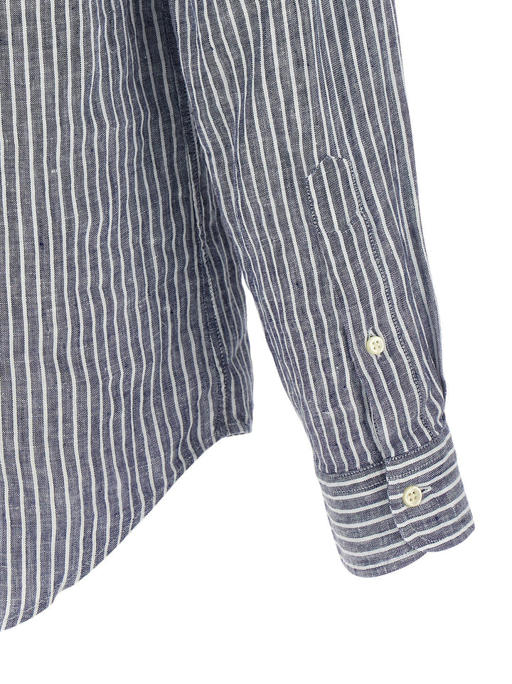 Polo Ralph Lauren Striped Shirt Shirt and Blouse - Blue | 98a9b829e7f66f7157822865e57c105edc1dfe29