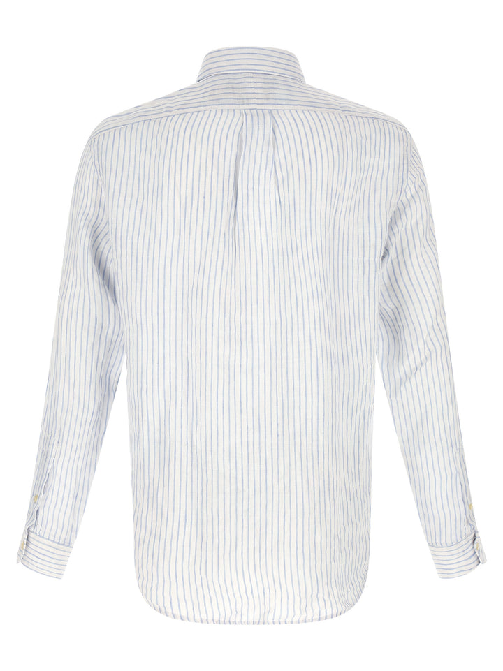 Polo Ralph Lauren Striped Shirt Shirt and Blouse - Light Blue | 1136ff38f37541c38c8d63a2ecace022b0d2412f
