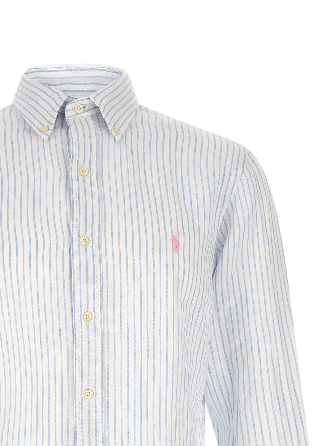 Polo Ralph Lauren Striped Shirt Shirt and Blouse - Light Blue | 975c7c4fadd2328b44c83f23b71790cf152586d8