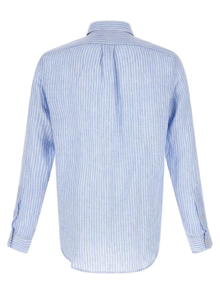 Polo Ralph Lauren Striped Shirt Shirt and Blouse - Light Blue | 591a622dd457812a5f3f063bc18483b96925c42a