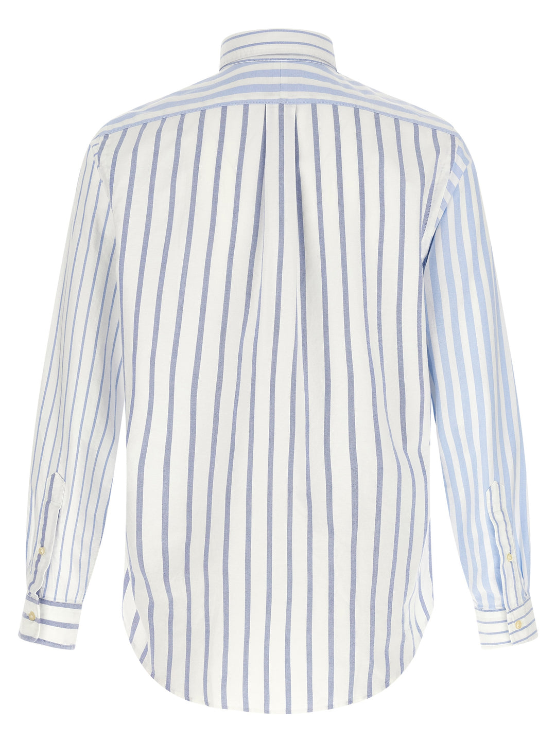 Polo Ralph Lauren Oxford Patchwork Shirt Shirt and Blouse - Light Blue | 82acaadaaaa23995fc052f6c1d5e48e8c6b149a1