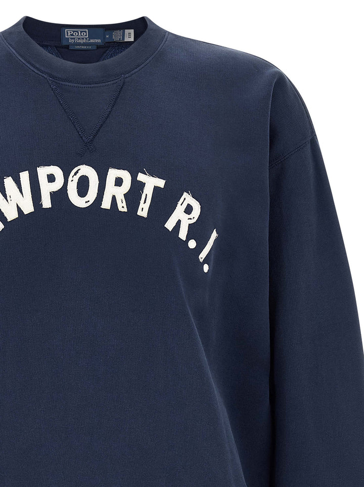 Polo Ralph Lauren Newport R.I. Sweatshirt - Blue | ecef11805e153f1eedf065acea311ea41a05d30e