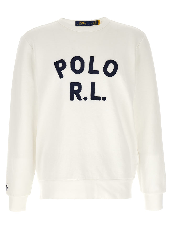 Polo Ralph Lauren Logo Sweatshirt - Blue | b80e98620858ae51f85322f462b6b66ed558e21a