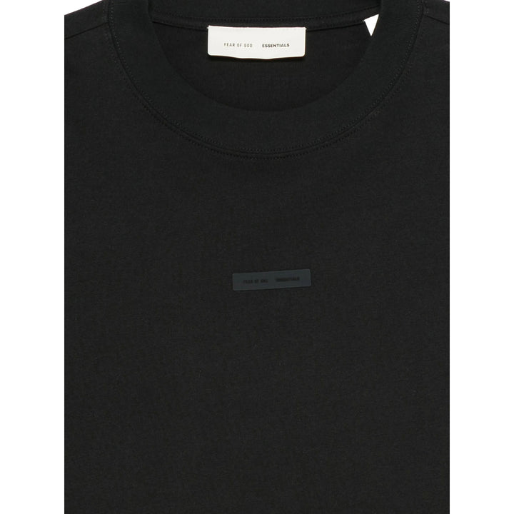 Fear Of God Essentials T Shirts - Black | 1424d59e6855e652f7e0b65a399c2365f8687d7b