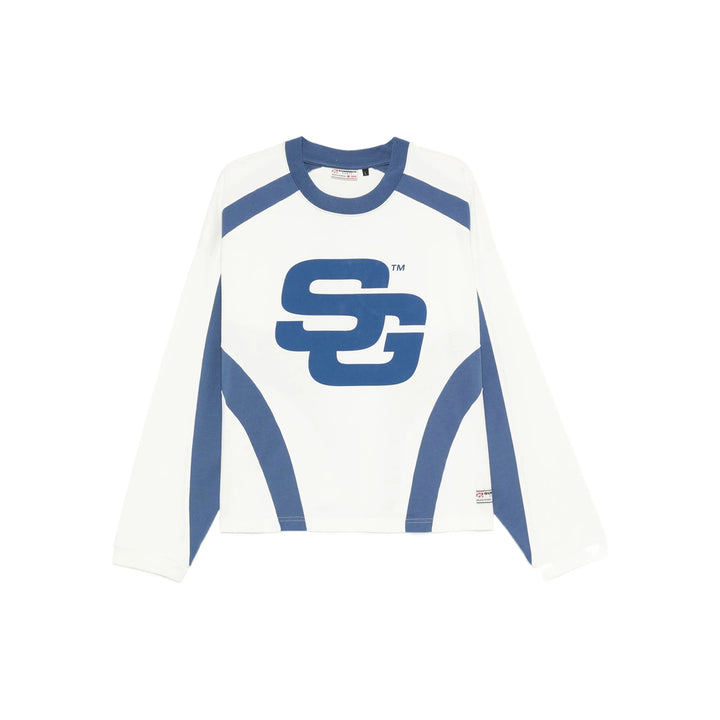 Summer Games T Shirts - White, Blue | 665c239372a66f48ea79755e8b3a75846b3de8e3