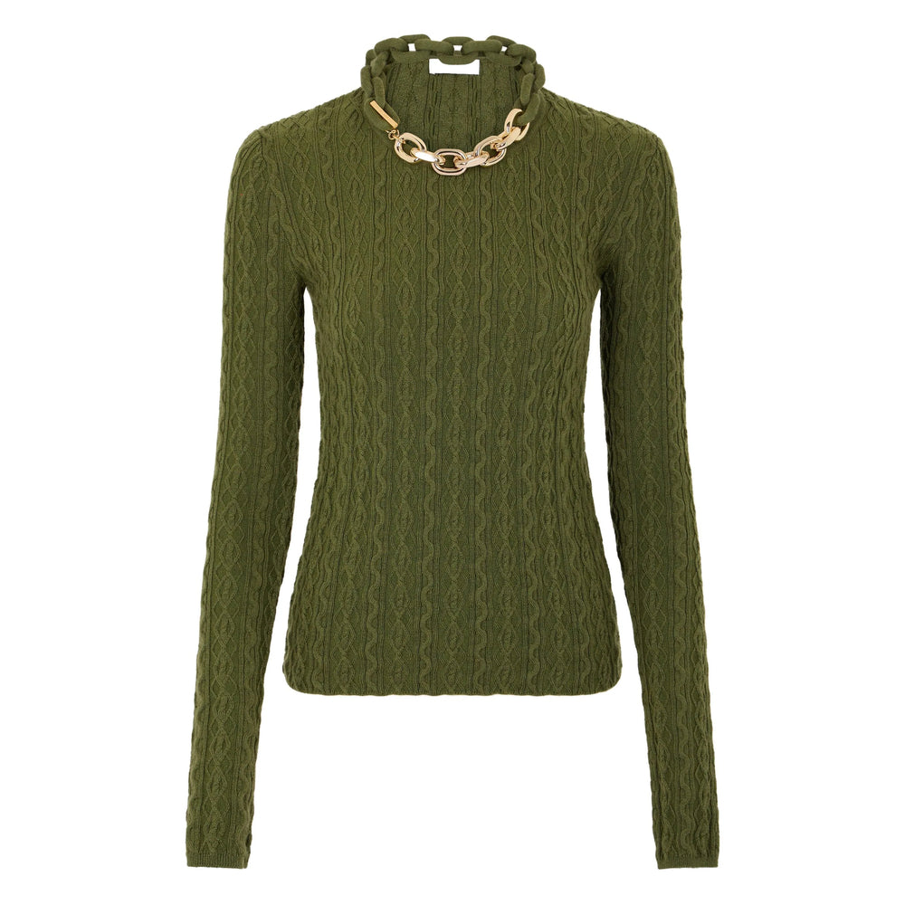 Rabanne Sweaters - Green | 4d865876376d76b3da74cb35be1ddef562b44123