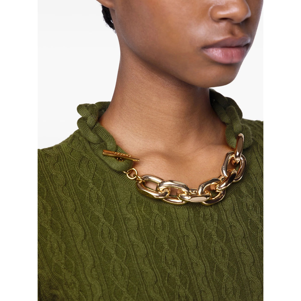 Rabanne Sweaters - Green | 318af531292f7273918af8a04b8021825ac4776d