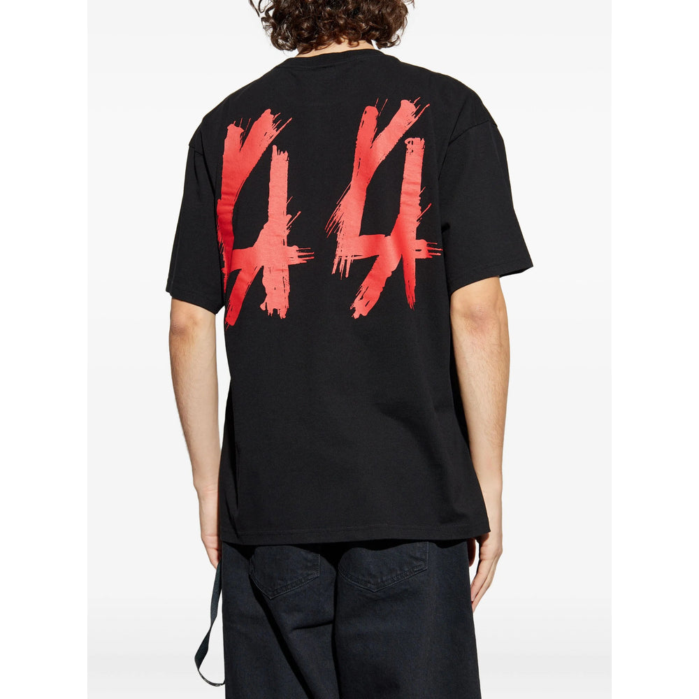 44 Label Group T Shirts - Black, Red | 627c2c1b543d85bb61dcdbde108362f215db45e7