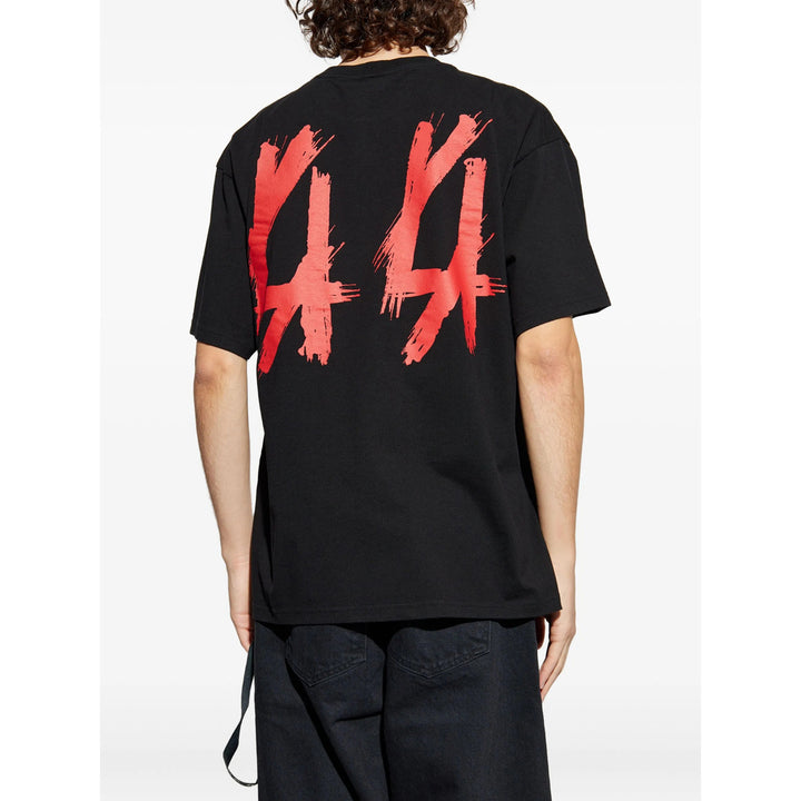 44 Label Group T Shirts - Black, Red | 627c2c1b543d85bb61dcdbde108362f215db45e7