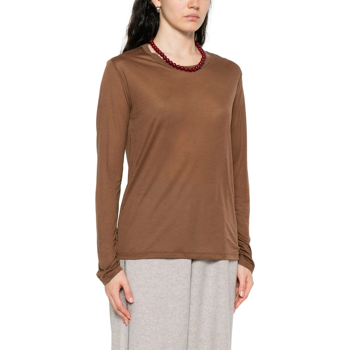 Baserange Sweaters - Brown | fb985bef88b38d05c332f695ae38b8b1e84236dc