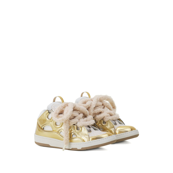 Lanvin Sneakers - White, Gold | a2e82dd480ebaae99e5b04cd9aff9b7f6e9448de