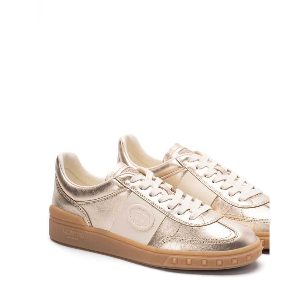 Valentino Garavani Sneakers - Gold, Neutral | 83484ec54ee8b69374ecc034f20028b315c3b9c7