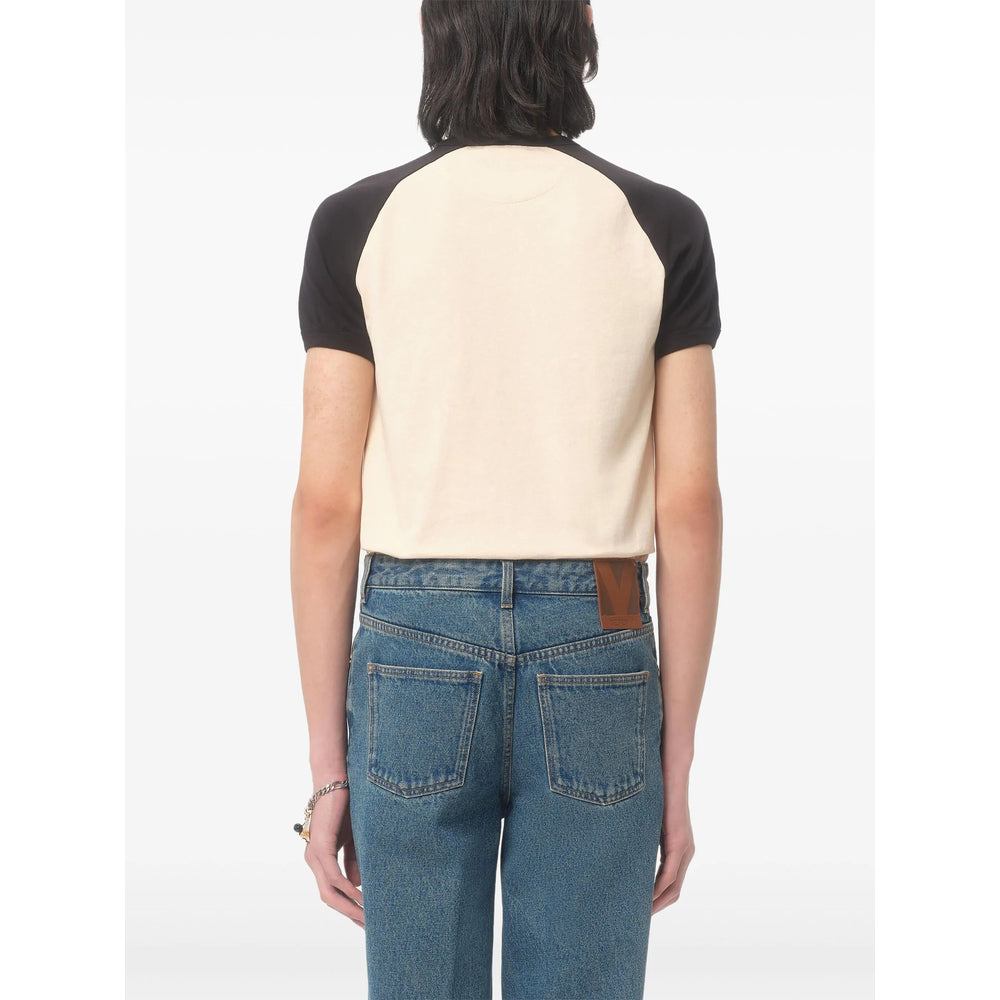 Valentino T Shirts - Neutral, Black | 8997e58b9e056409deca4268463d84094bb78f3e