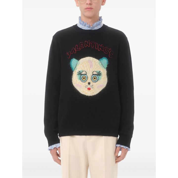 Valentino Sweaters - Black | 560d8c2f377542a6c20df57b355591a69c94d7c5