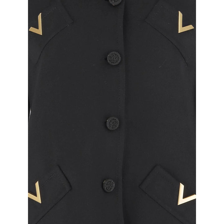 Valentino Coats - Black | 3d33e27e50569e6ec72533d23550c34e8f8dd624