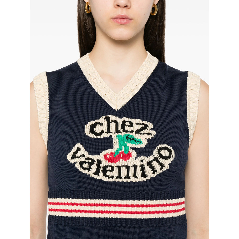 Valentino Tops - Blue, Neutral | 3012ad1c1e2a0fddec3ed7d1a820db70b5370501