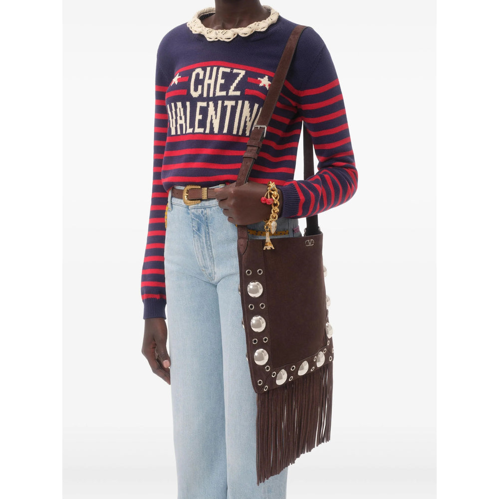 Valentino Sweaters - Blue, Red | 4bba3bf8a770e1a1644c3dc7c1cbb05437e58889