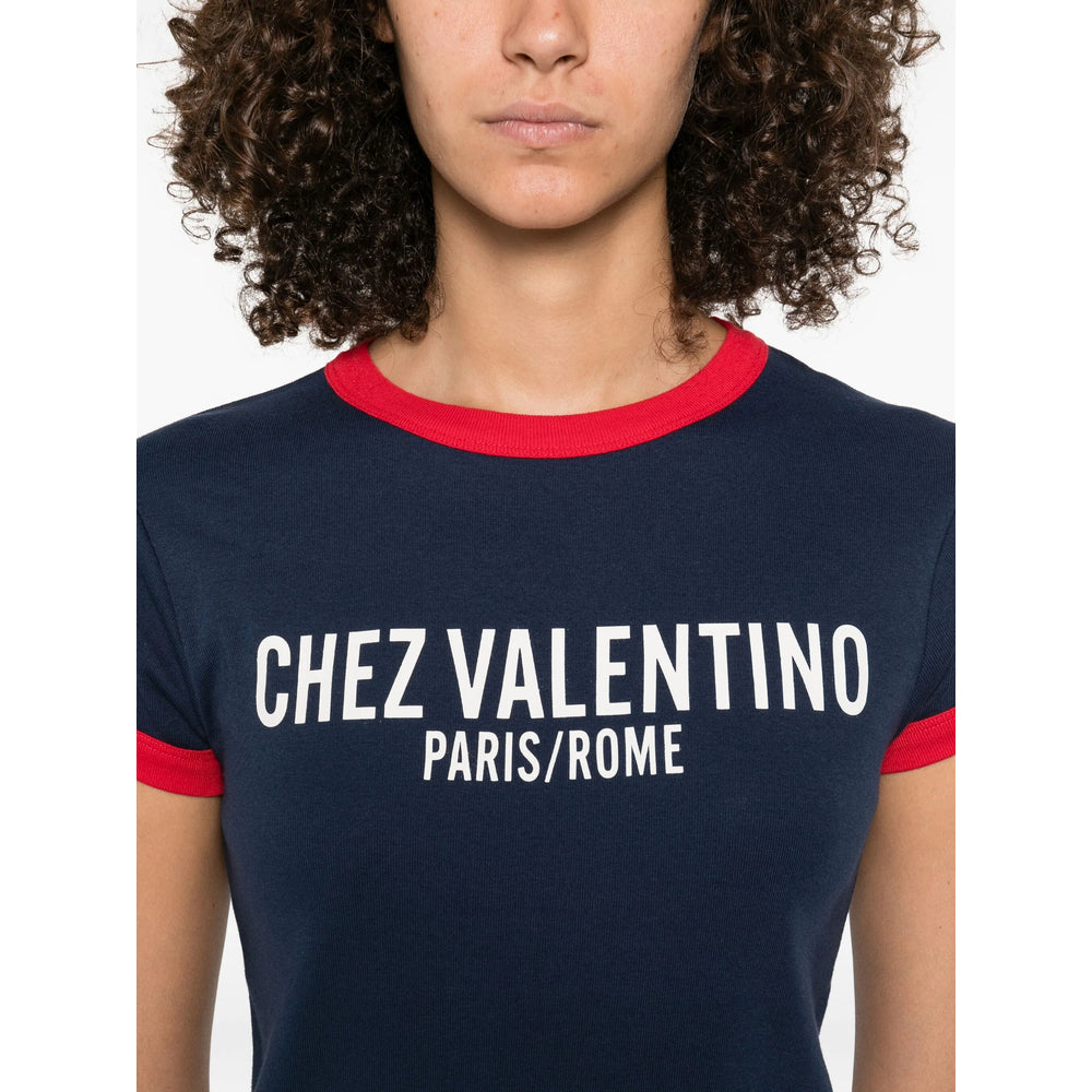 Valentino T Shirts - Blue, Red | b468affb1f17c4b79a86ac1f425bada4e921542b