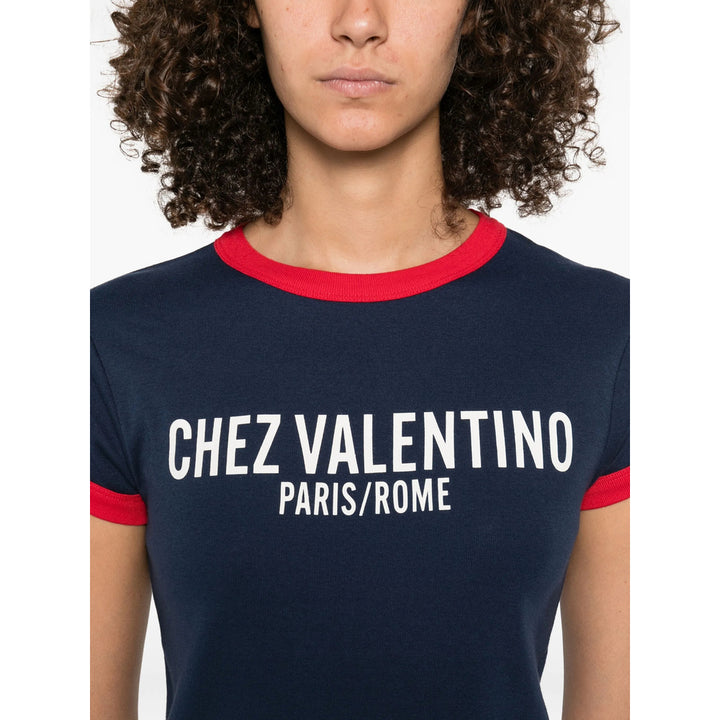 Valentino T Shirts - Blue, Red | b468affb1f17c4b79a86ac1f425bada4e921542b