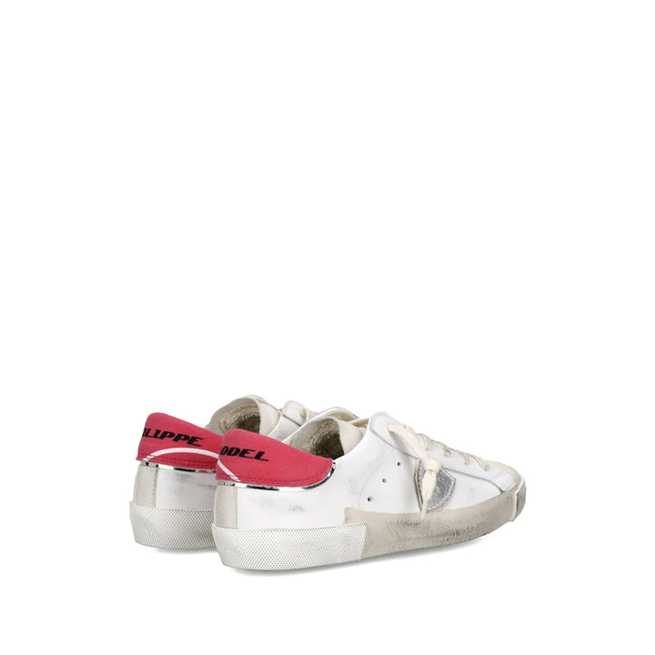 Philippe Model Sneakers - White, Red | a2b8bcf4aaf62e584691534ed822a5129633ddfb