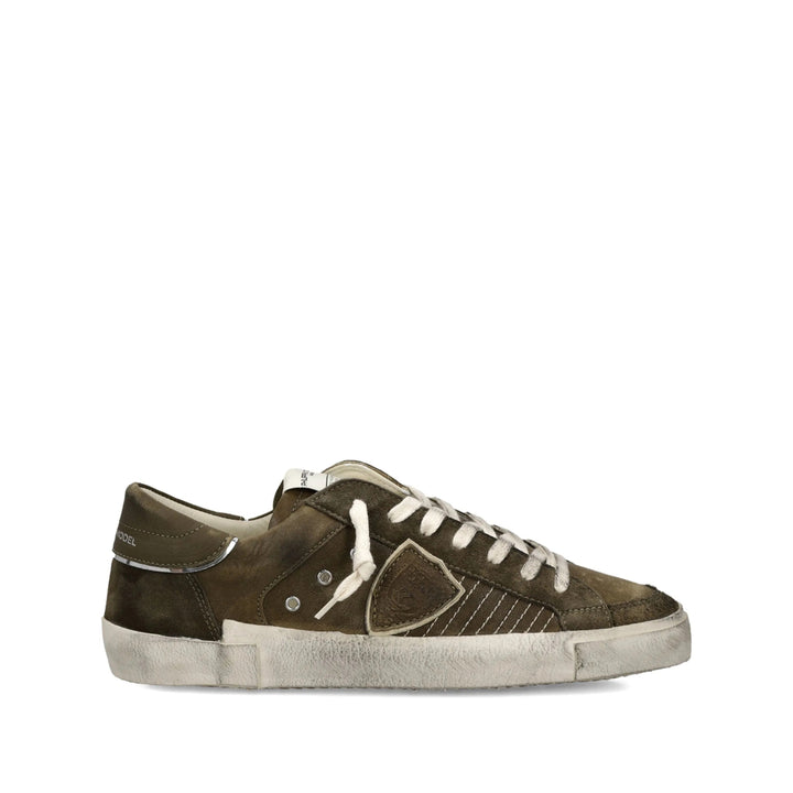 Philippe Model Sneakers - Green, Brown | a00ee1ad7ae6b651a5d75c8848ee9eac1bb735f4