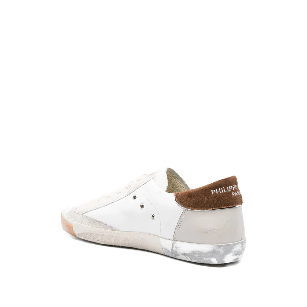 Philippe Model Sneakers - White, Brown | f84faee42e20efab18d4943cdd419cba29507472