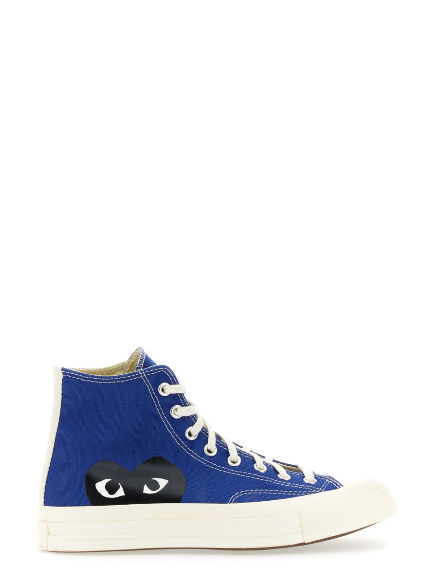 Comme Des Garçon Play x Converse Sneakers - Blue | Wanan Luxury