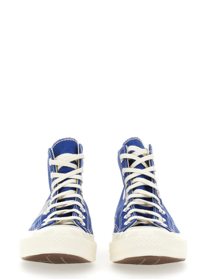 Comme Des Garçon Play x Converse Sneakers - Blue | Wanan Luxury