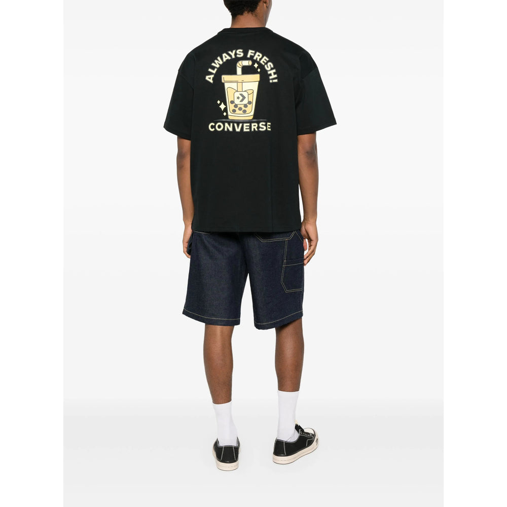 Converse T Shirts - Black | 21e2e50e38a5d312694505fbcc59d1f4e87e8244