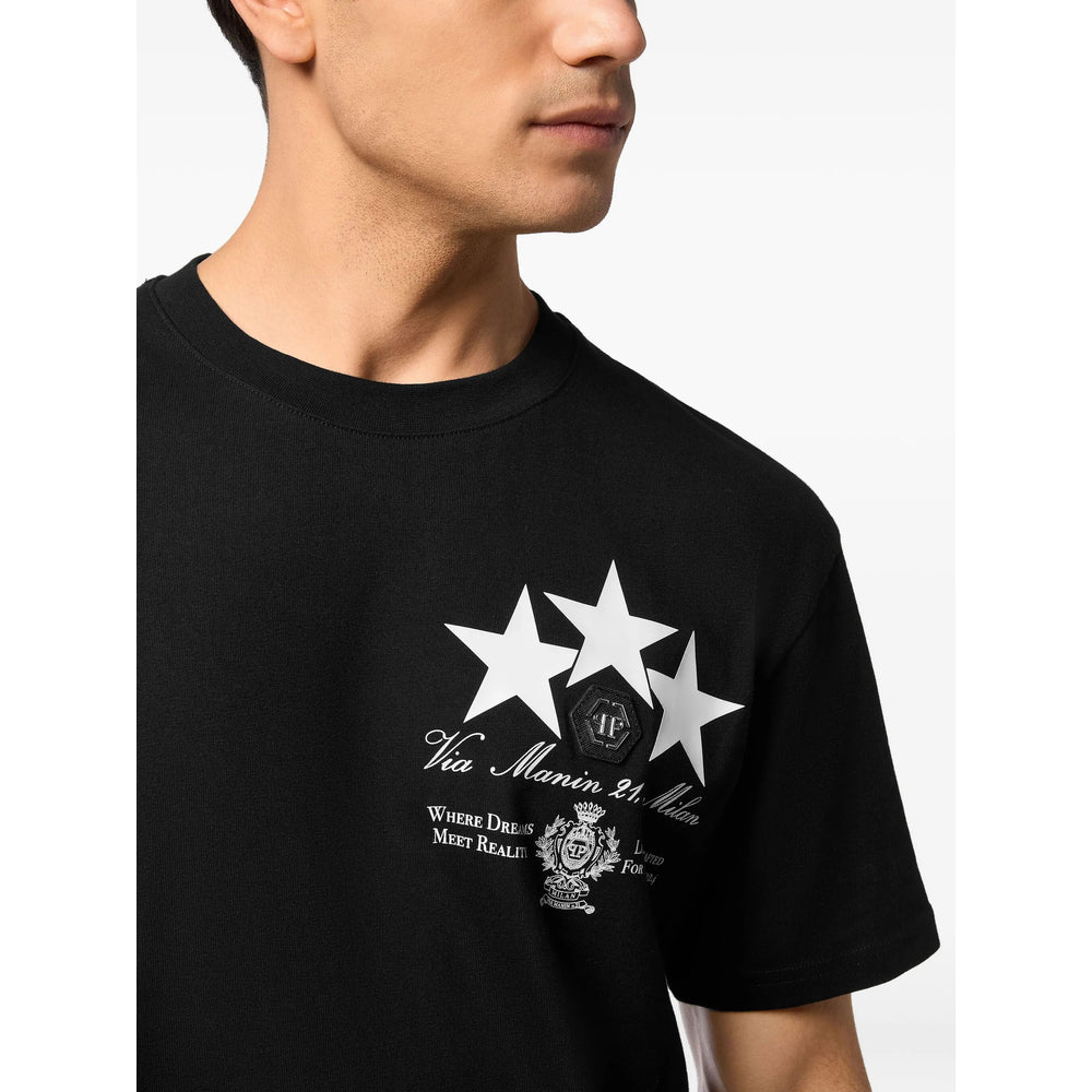Philipp Plein T Shirts - Black | c77cf2ca92af9a93ee7a6cec8f4c4cf9a67f2362