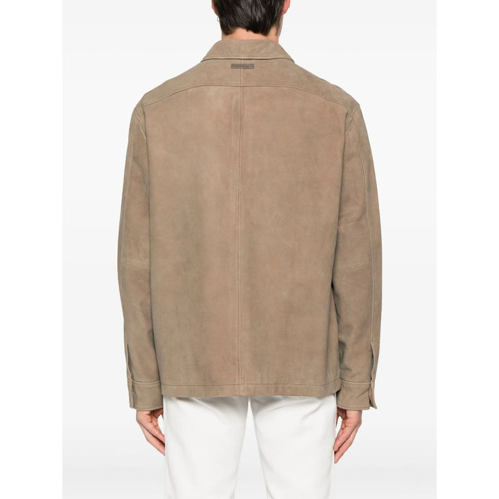 Calvin Klein Leather Outerwears - Brown | 9a57f32b0ef1fbbab2975ef7d4f0bcf12f3535c6