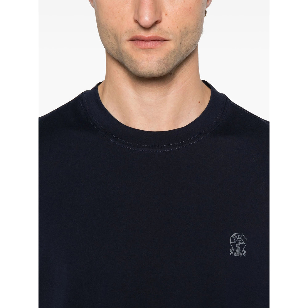 Brunello Cucinelli T Shirts - Blue | 8a5349ae04486b1a9efc804f255b85a4744ba1bd