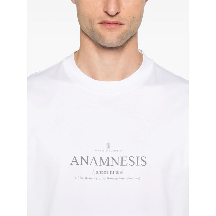 Brunello Cucinelli T Shirts - White | 77847d5899c285952ee7d88af514f390572a1b92