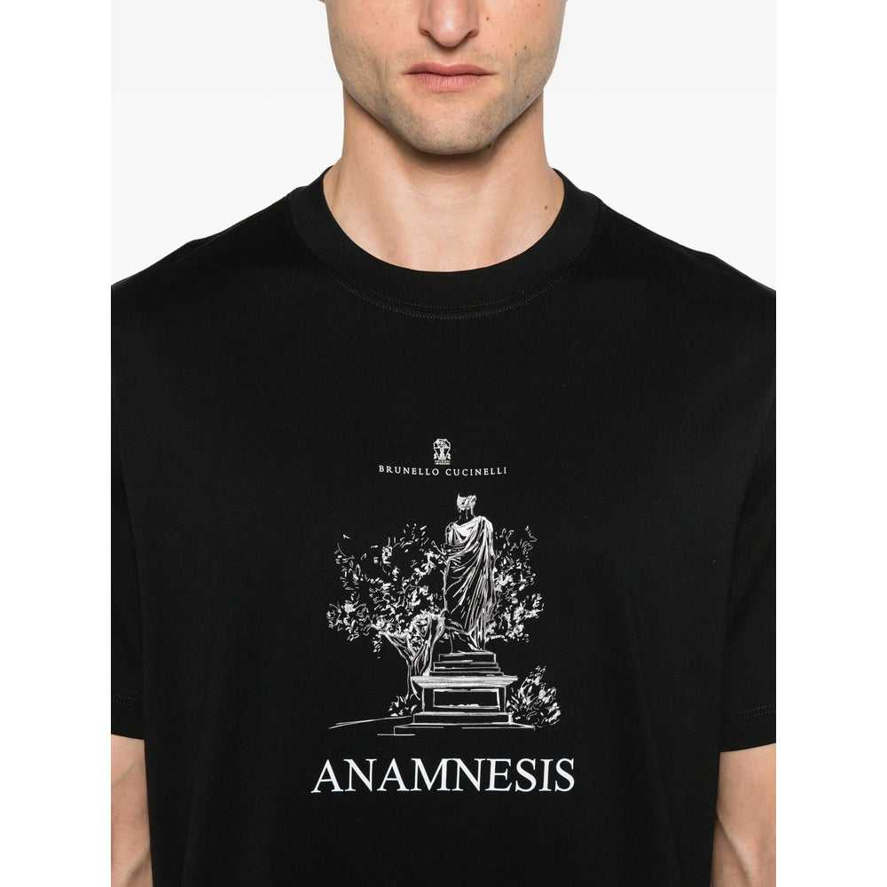 Brunello Cucinelli T Shirts - Black | 948fae88b6cbd6c7537a9b5ba15b63f1e8e4e04b