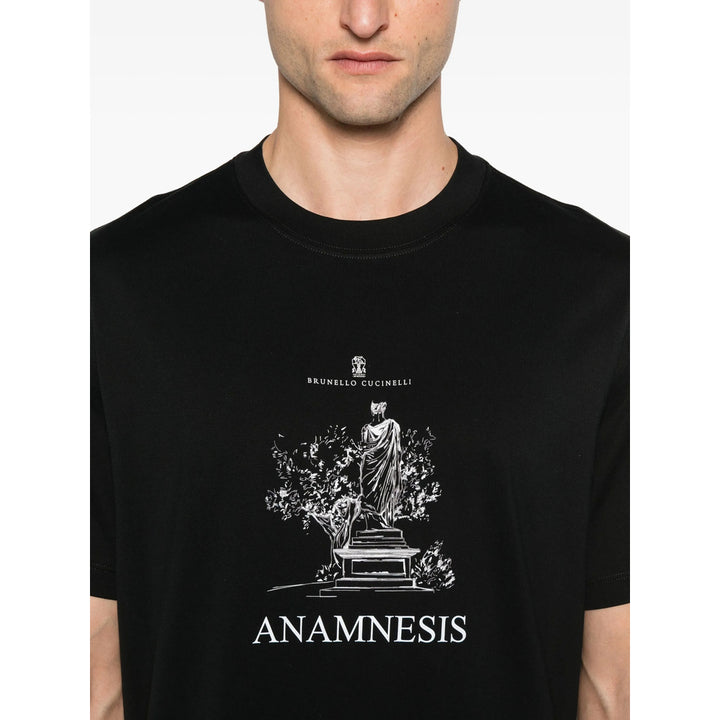 Brunello Cucinelli T Shirts - Black | 948fae88b6cbd6c7537a9b5ba15b63f1e8e4e04b