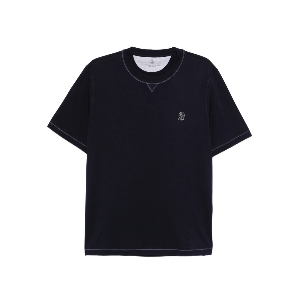 Brunello Cucinelli T Shirts - Blue | 937fce14c381daf6af89665da9e52ad1cf2fbc11