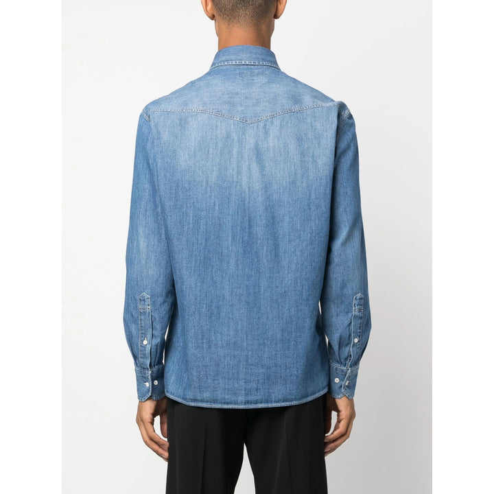 Brunello Cucinelli Shirts - Blue | eaee1ba1ff36288738176b92e05cb7379912d3f2