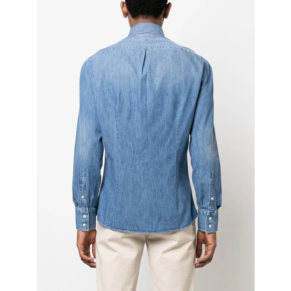 Brunello Cucinelli Shirts - Blue | a8b40223dd641109713c1f9c78ac0f4007219f99
