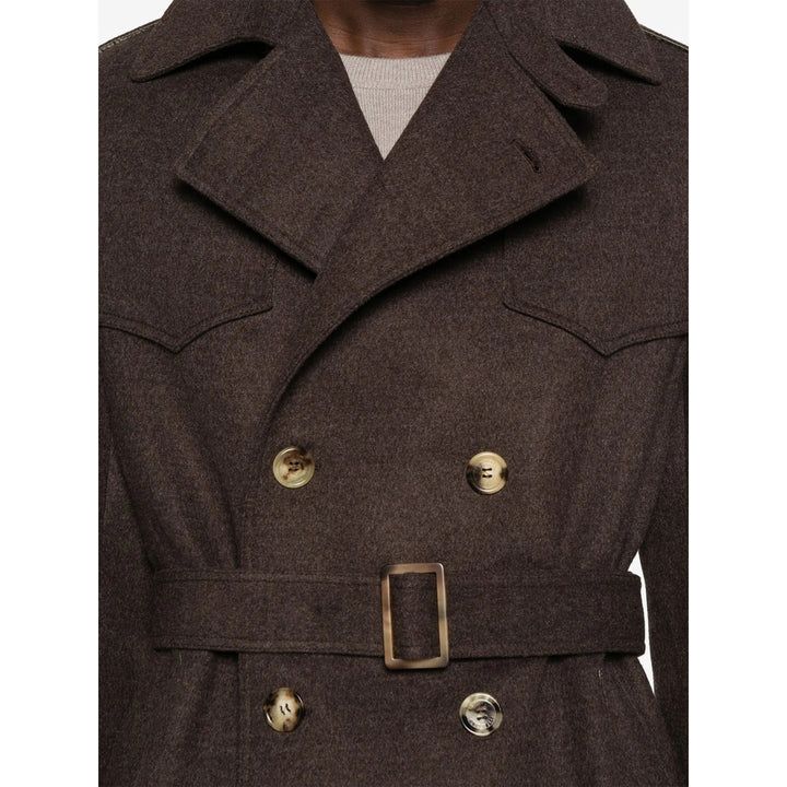Brunello Cucinelli Coats - Brown | a4d04d85eb9ed457677835359d843d5ac0d4ca7a