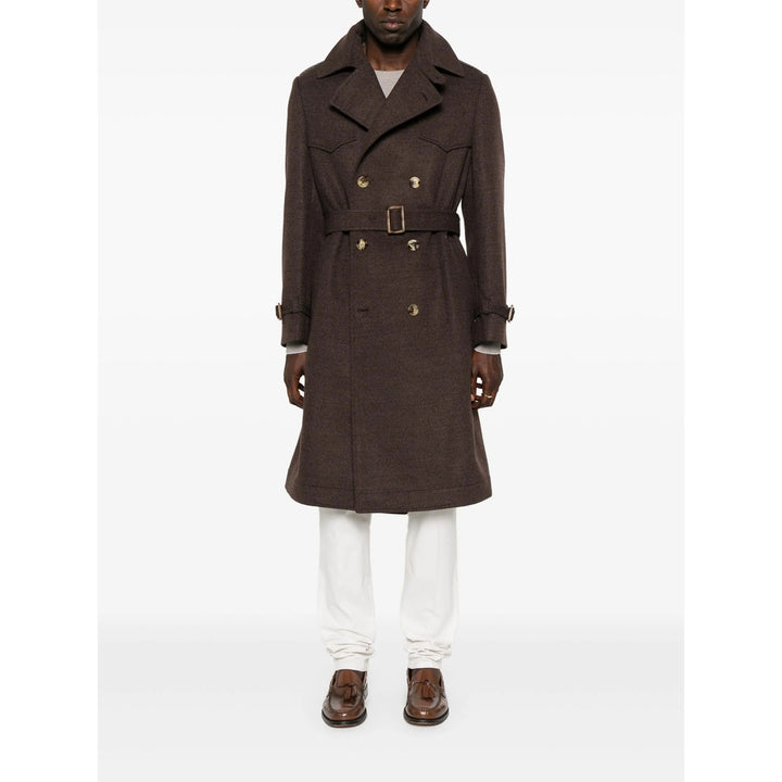 Brunello Cucinelli Coats - Brown | 75738e8c2abe0af36684576414a84c941c2d4a93