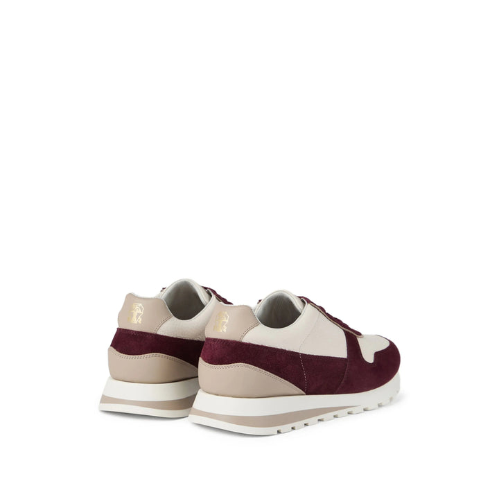 Brunello Cucinelli Sneakers - Neutral, Red | 43139e2dccf23bbc0b0009188cfd87995c9a9a88