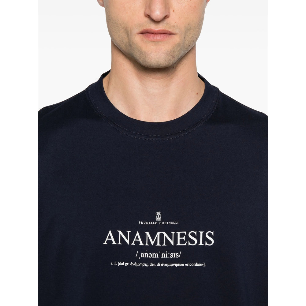 Brunello Cucinelli T Shirts - Blue | c1f1855cac9d5808b0cf82858822c1423a97db49