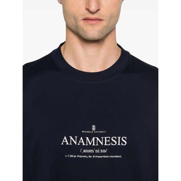 Brunello Cucinelli T Shirts - Blue | c1f1855cac9d5808b0cf82858822c1423a97db49